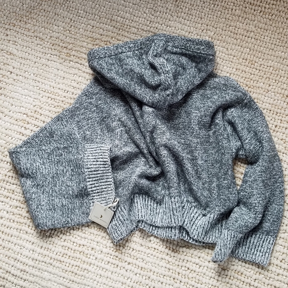 NWT crop hooded sweater FINAL PRICE - Picture 6 of 6